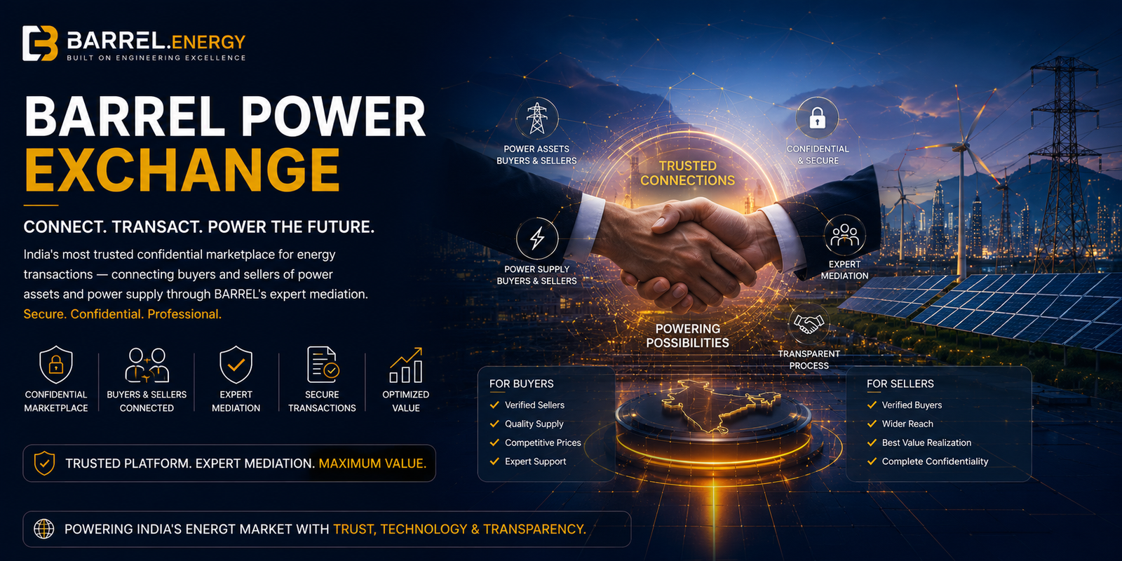 BARREL Power Exchange energy marketplace