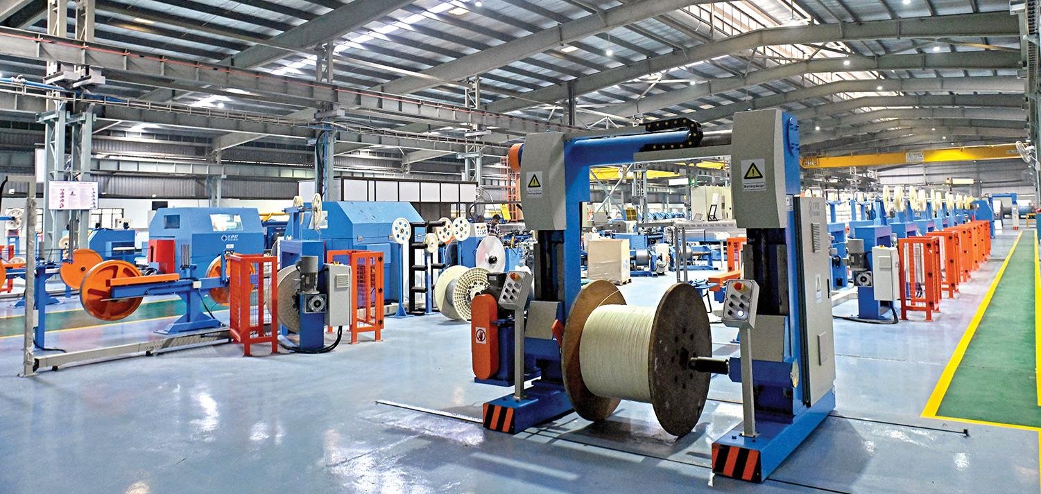 cable extrusion production line manufacturing