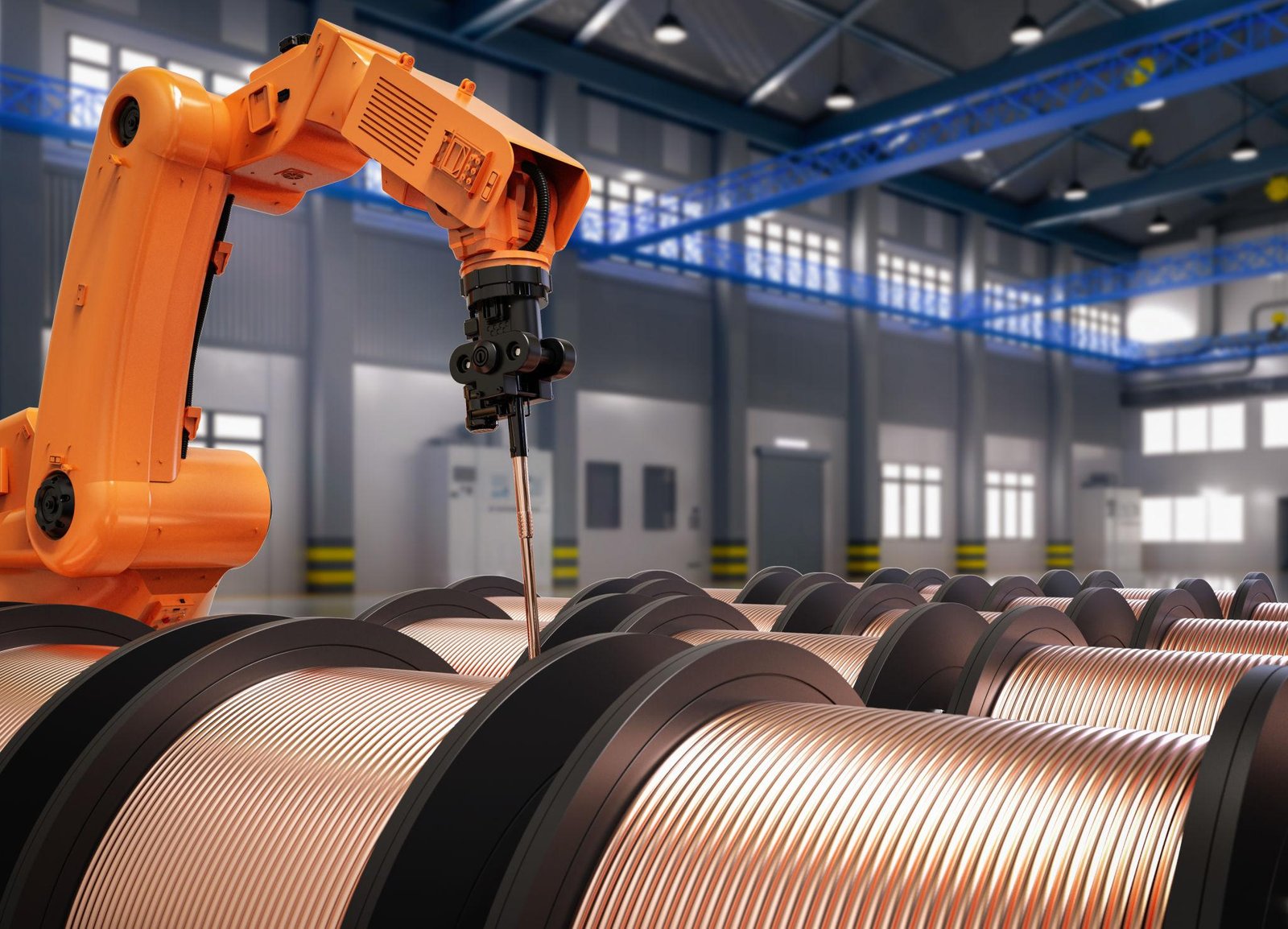 wire drawing stranding cable factory