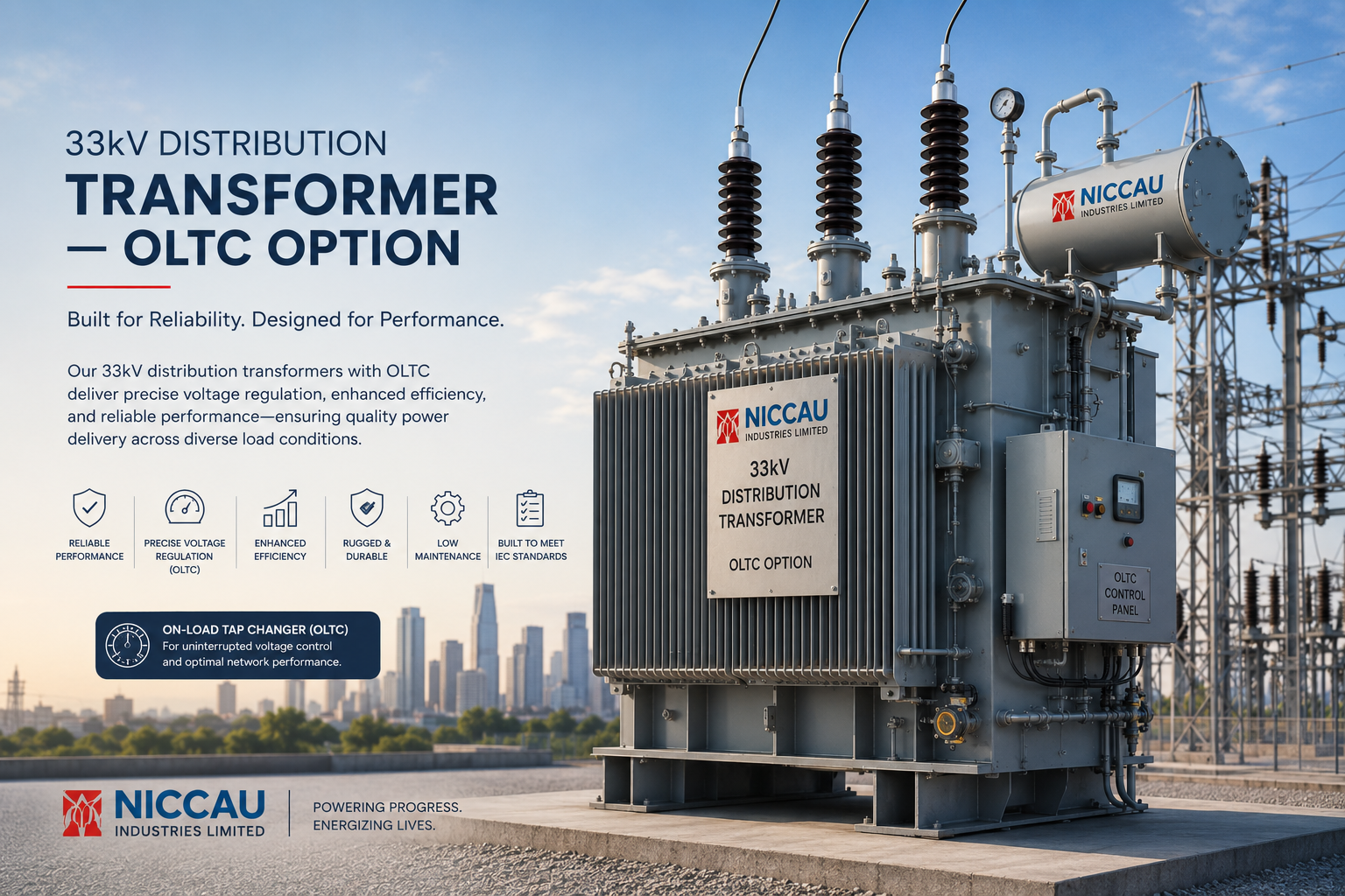 33kV distribution transformer DISCOM industrial
