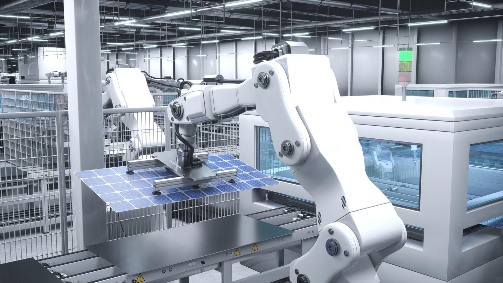 Solar module production line manufacturing