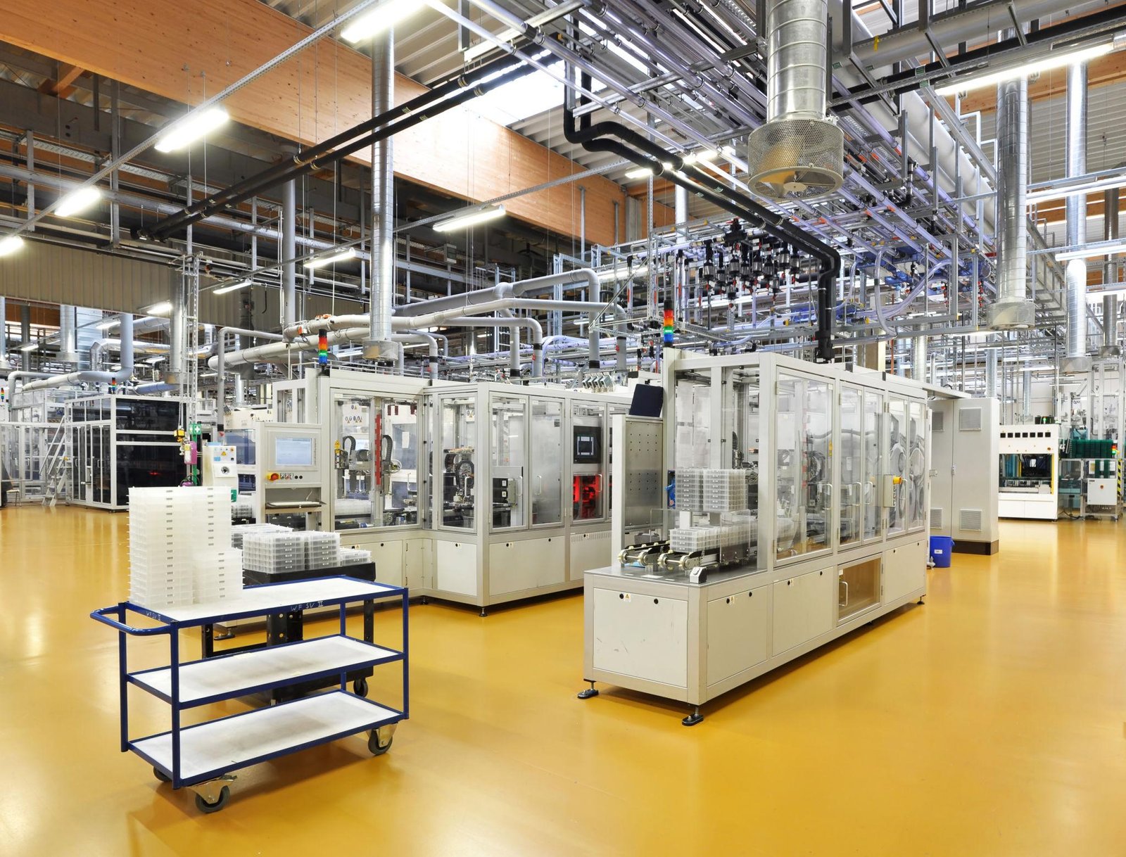 Solar panel assembly automated line