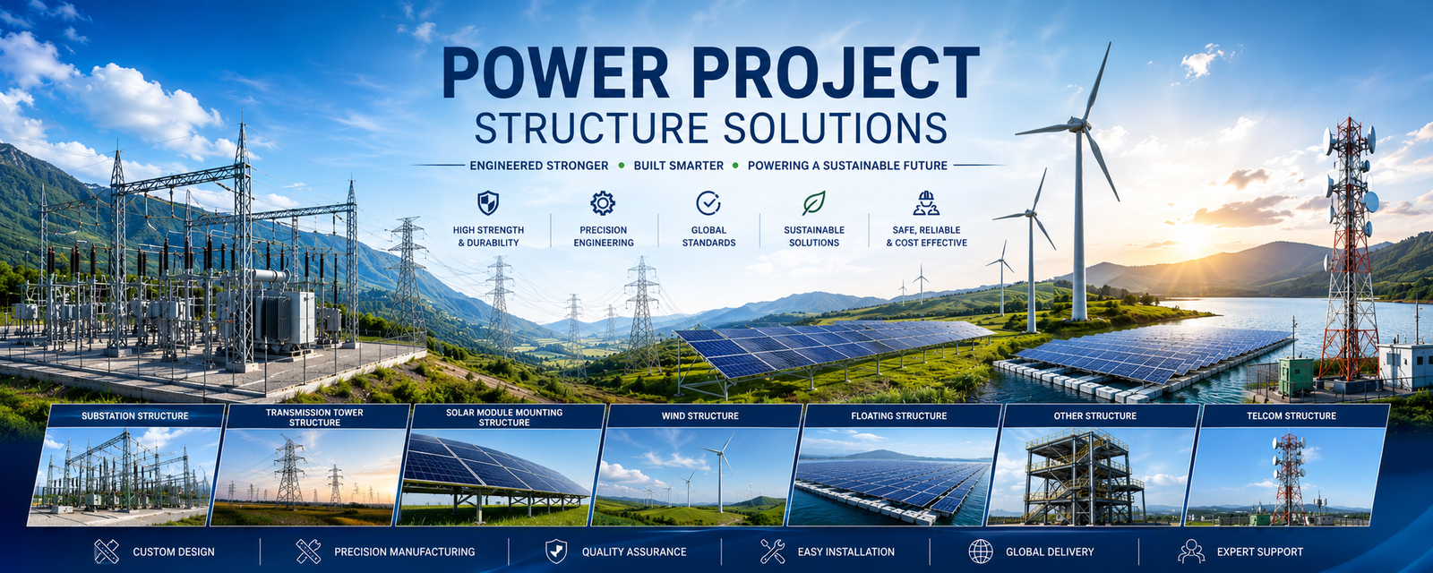 Niccau Energy Infra power sector structures steel fabrication