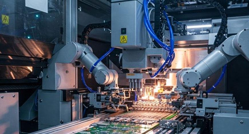 PCB manufacturing line electronics